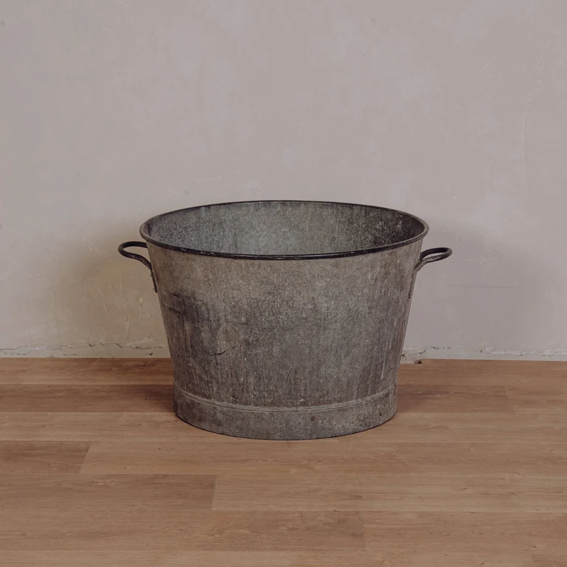 Bassine en zinc GM